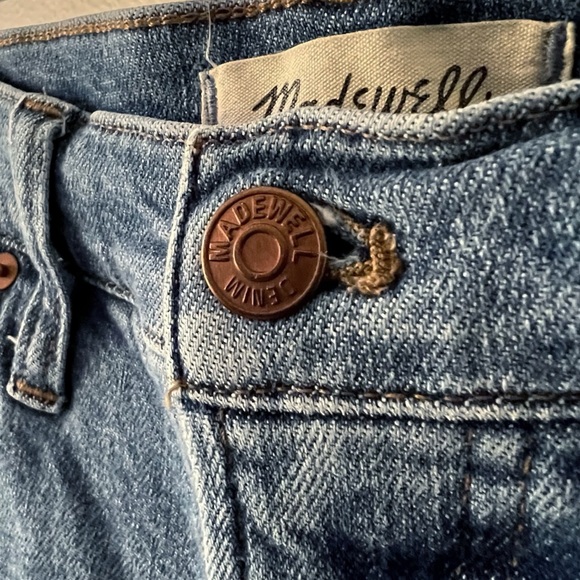 Madewell The Perfect Vintage Blue Denim Jean High Waisted Size 29 Tall - Picture 5 of 12